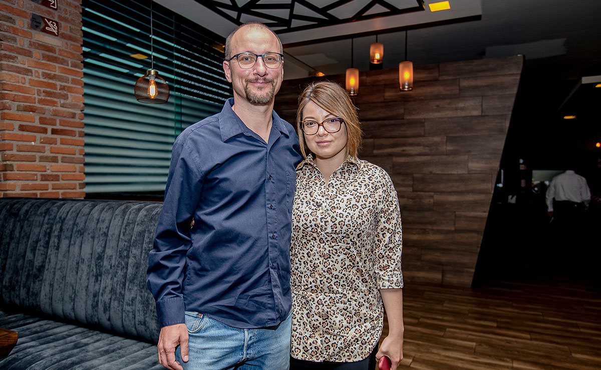 Michel Hasselberg y Lizbeth