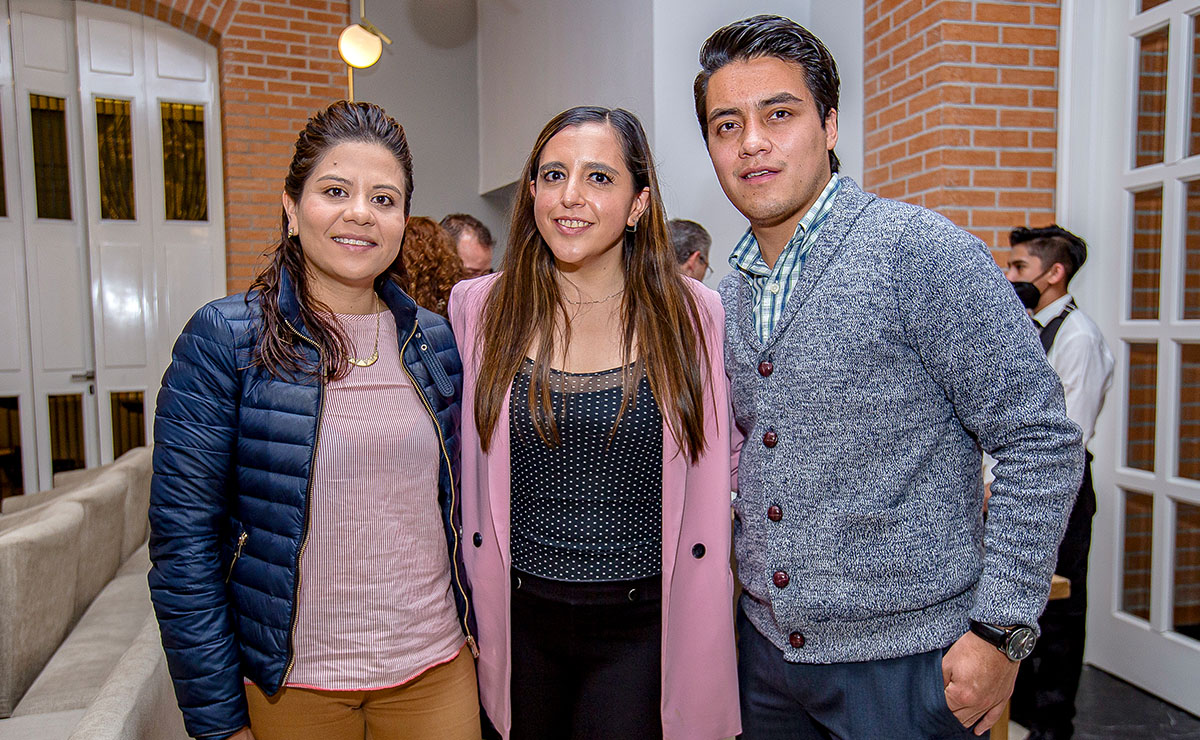 Tania Cardero, Ariane Monte y Carlos Albarrán
