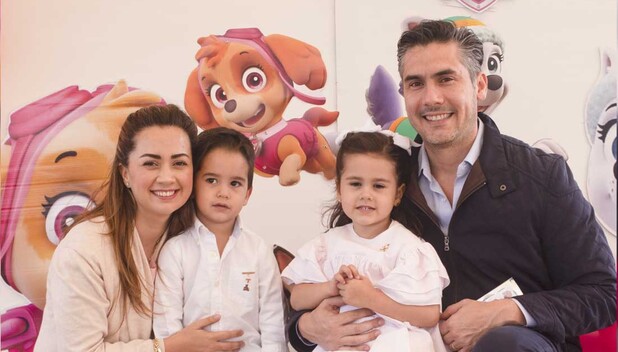 Eloina Pérez, Jorge Zamudio, María Eugenia Zamudio y Jorge Zamudio / Foto: Dennis Hernández