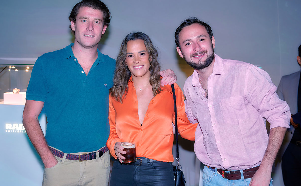 Nicolás Román, Paulina Chapoy y Juan Sánchez