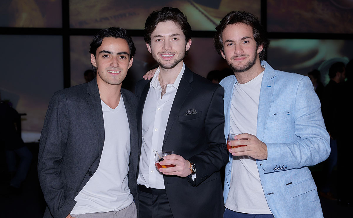 Patrick Charles, Alexis Carranza y Steve Alaniz