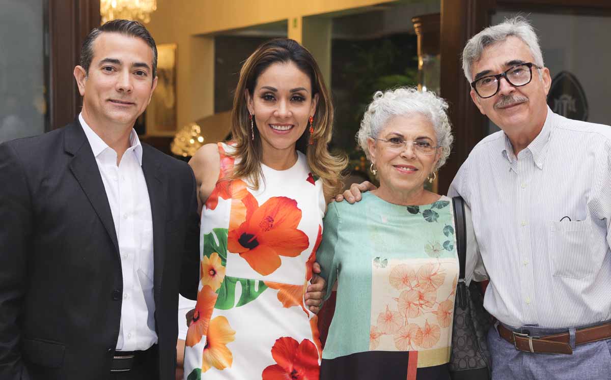 Cesar Reyes, Gloria Alfaro, Laura Barreda y Javier Álvarez/ Foto: Dennis Hernández