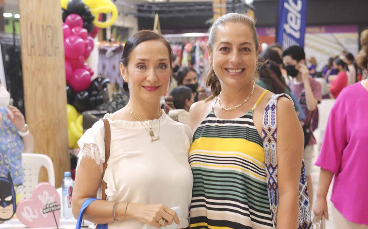 Marcela San Pedro y Celinda Fayad / Foto: Dennis Hernández