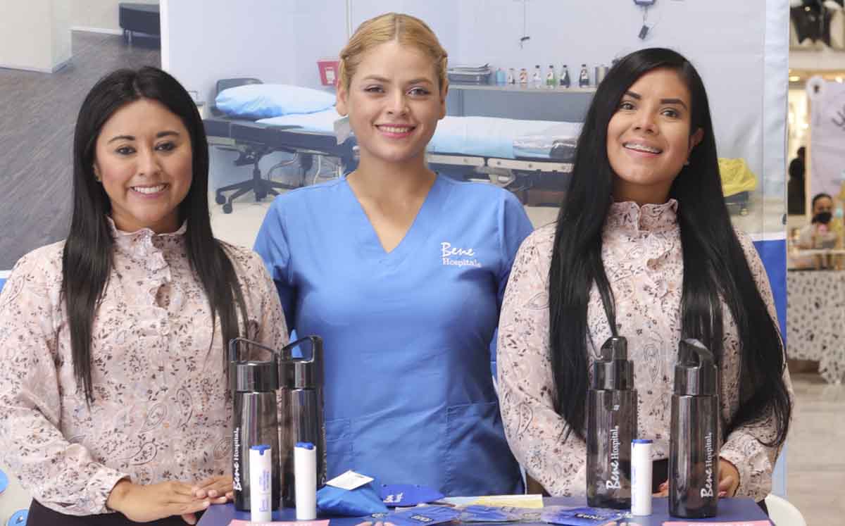 Paulina Miranda, Yamara Ortega y Paola Rodríguez / Foto: Dennis Hernández