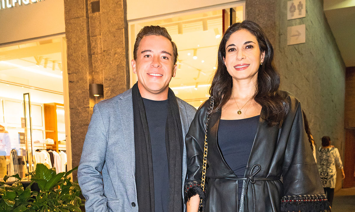 Luis Enrique Mena y Paola Letayf