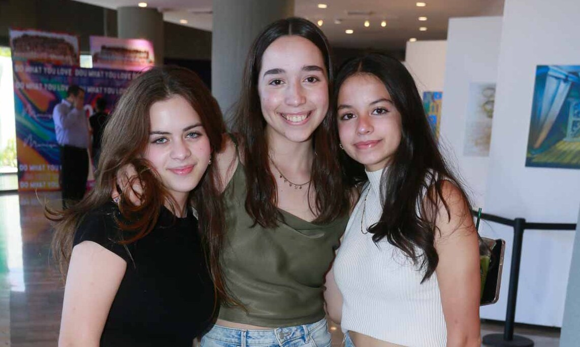 Alexa Fuerber, Luciana Guerrero y María Camila Zapata