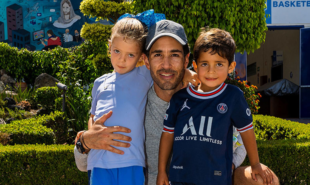 Triana Ortíz, Bruno Ortíz y Bruno Ortíz