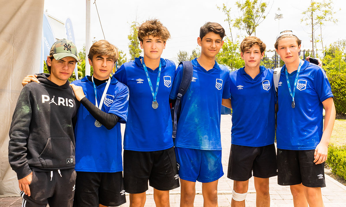 Gael Piña, Patricio Reyes-Coria, Juan Carlos Vera, Anuar Tame, Alonso Acebras e Issac Díaz