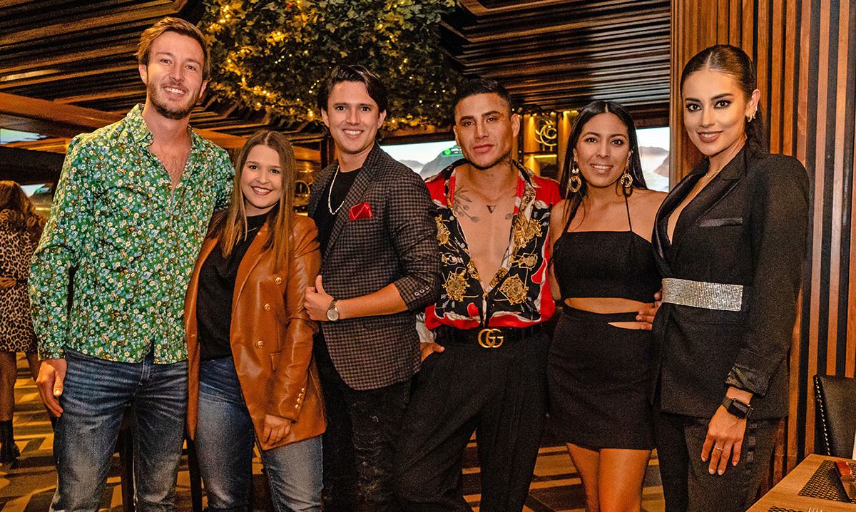 Santiago Reed, Tatiana Delgado, Adolfo Lazzari, Víctor Álamos, Paola Ruz y Misha Haba