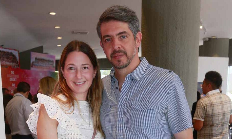 Daniela Bours y Salvador Garza