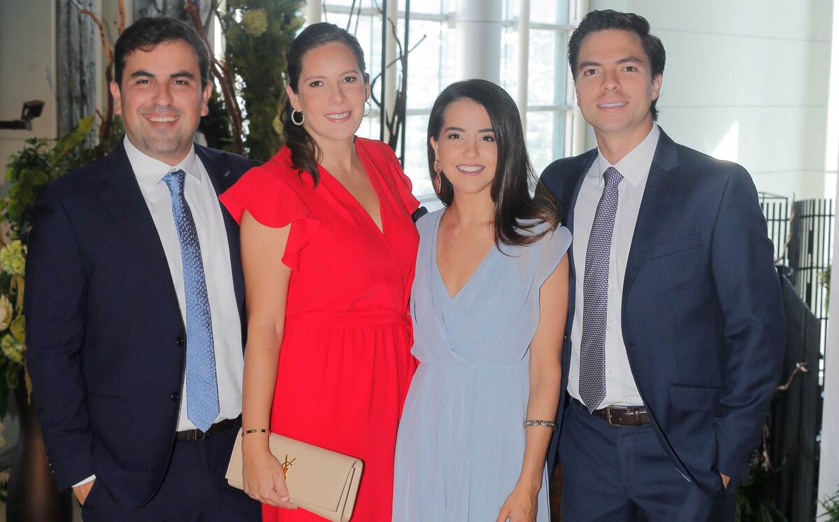 David Clariond, Valeria Guajardo, Mariana Castro y Rafael Fernández