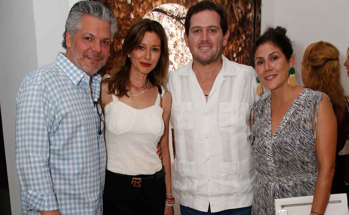 Dimitri Hadjopulós, Analee Welsh, Pedro Pablo Treviño y Lorena Dubost de Treviño / Fotos: Antonio Mireles