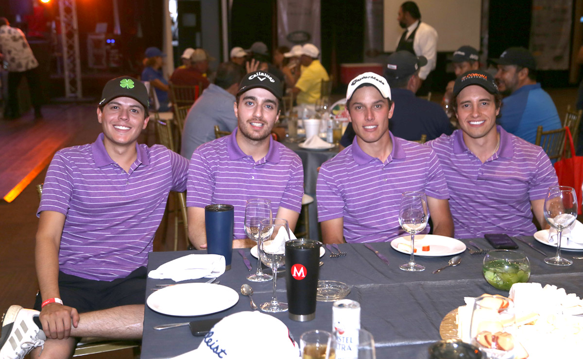Eduardo, Alfredo, Sebastián y Diego