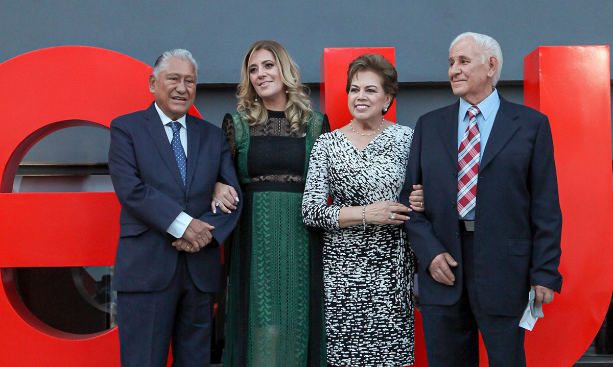 Melquiades Morales, Luly Montaño, María del Socorro Alfaro y Eulogio Montaño