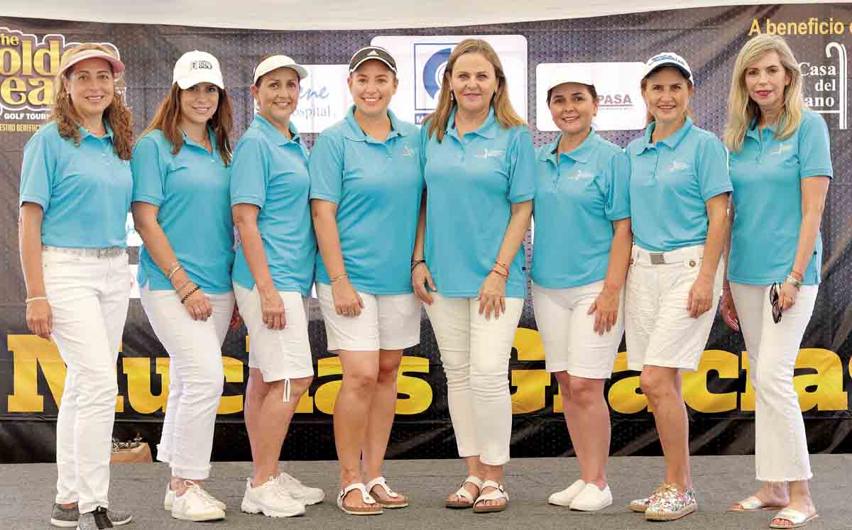Celinda Fayad, Martha Sarmiento, Susana Cárdenas, Alicia Holguera, Mabel Quintanilla, Ana Ibargüengoitia, Rosa Gochicoa y Araceli Amor / Fotos: Dennis