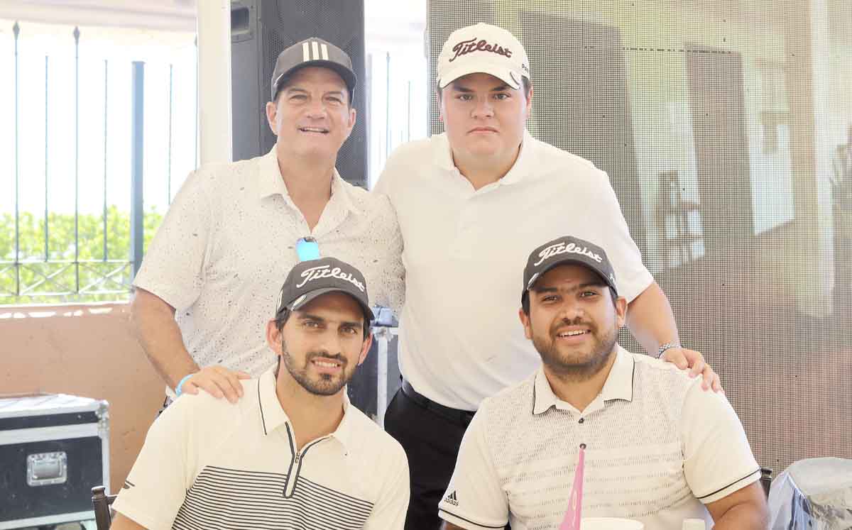 Jorge Manzur, José Sosa, Armando Hage y Eduardo Martínez / Fotos: Dennis Hernández