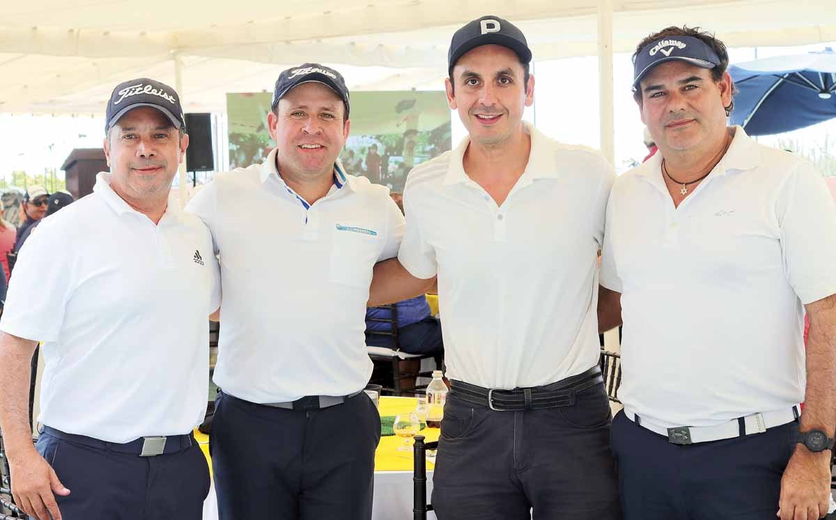 Jorge Aguirre, Alejandro Ramírez, Francisco Serrano y Pedro González / Fotos: Dennis Hernández