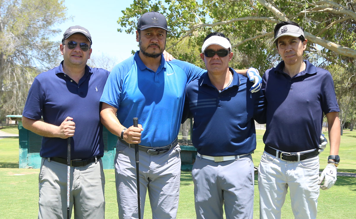 Gerardo, Emilio, Vicente y Luis
