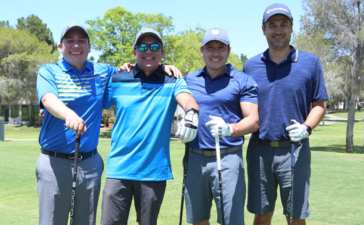 Juan, Alfonso, Roberto y Salvador