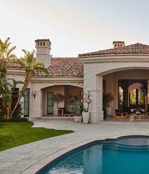 Kourtney Kardashian y Travis Barker: Así es casa en California donde viven.