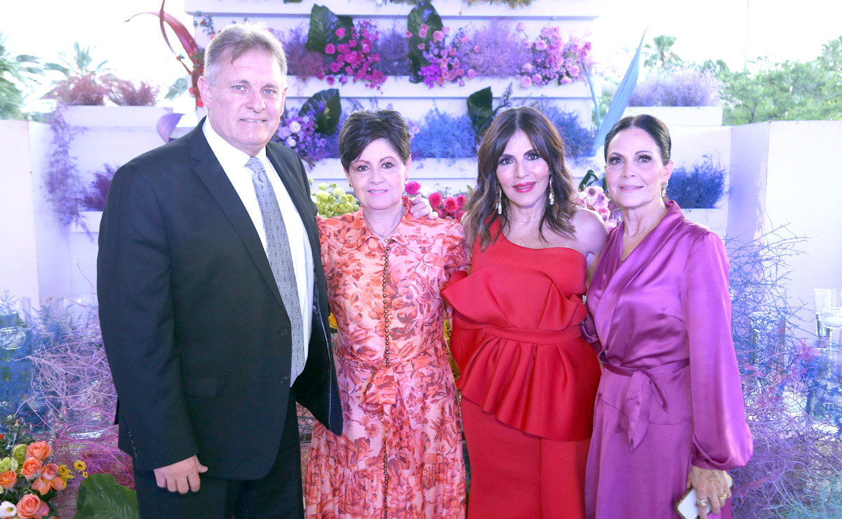 Lalo, Tere, Elsa y Anilú