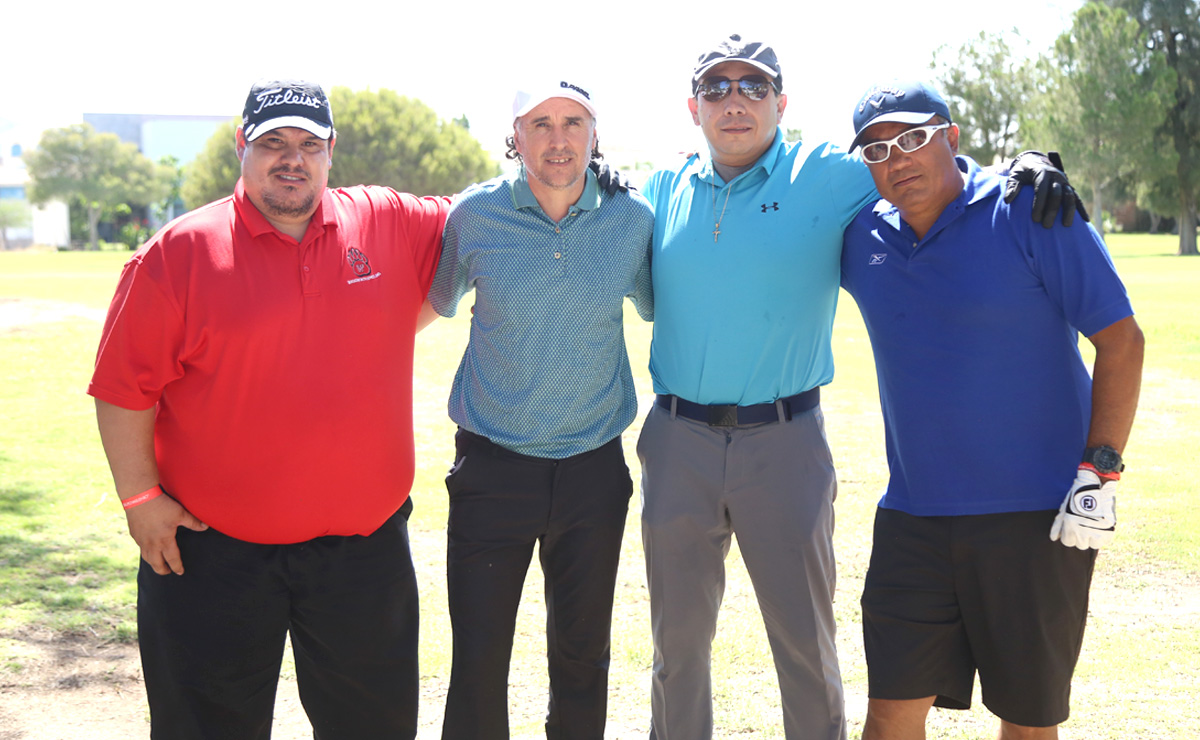 Manuel, Walter, Román y Sergio