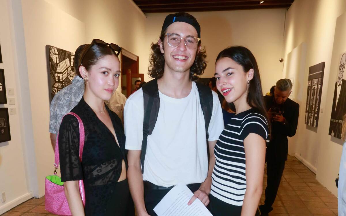 Mary Fer Escobar, Juan Mario Torres y Amanda Isabella Garza