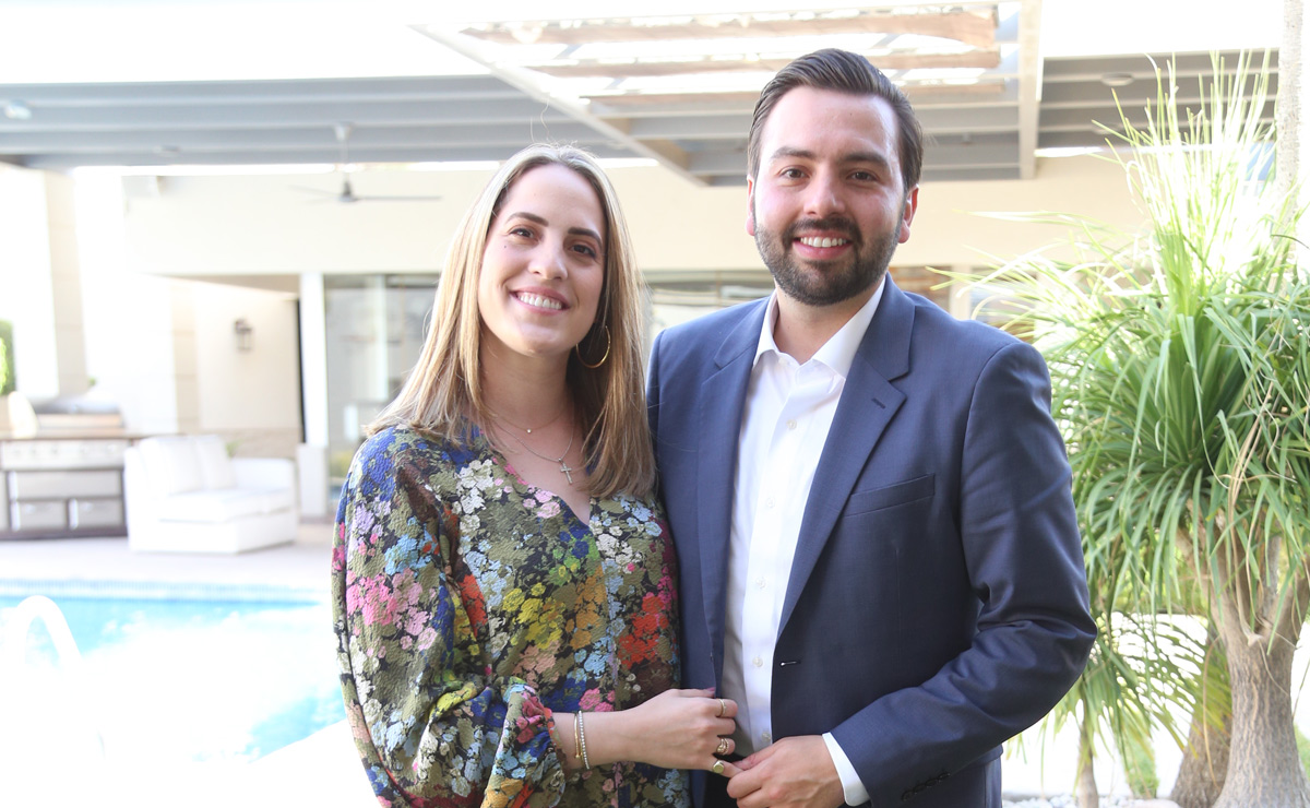Padrinos. Ana Luisa y Adolfo