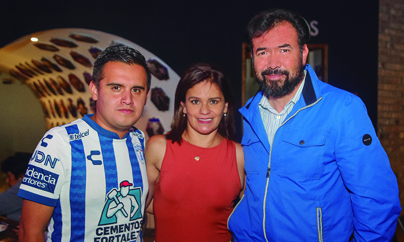 Gustavo Monzalvo, Antonia Cruz y Gerardo Alfaro