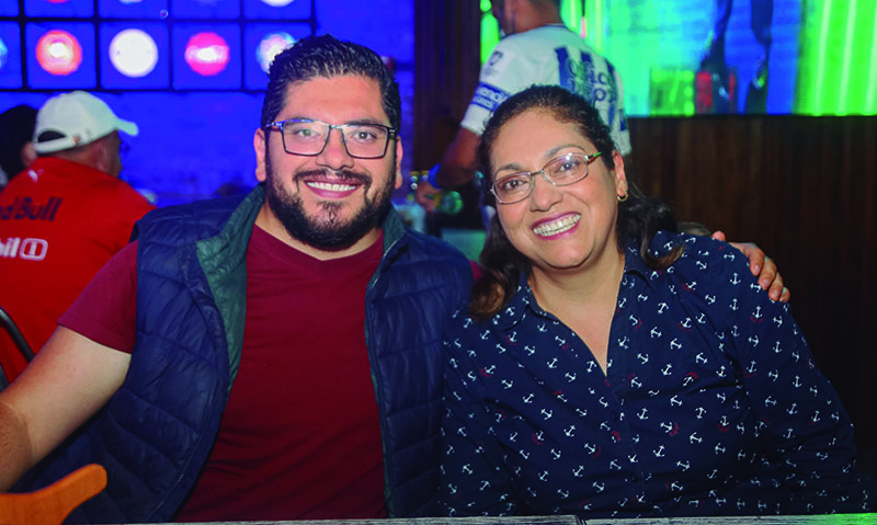 Enrique Toledo y Paty Parra