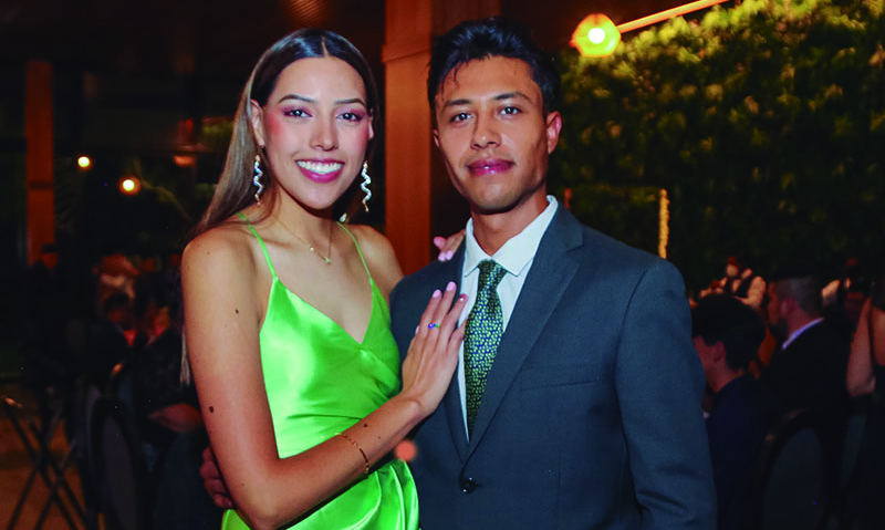 Mónica Cureño y Alexis Rivera