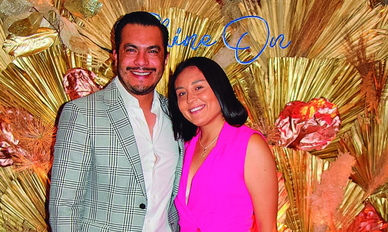 Víctor Camacho y Juliana Vergara (Fotos: Cortesía)