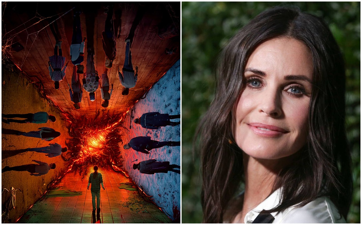Courteney Cox y su aparición en "Stranger Things 4" (Foto: Instagram)