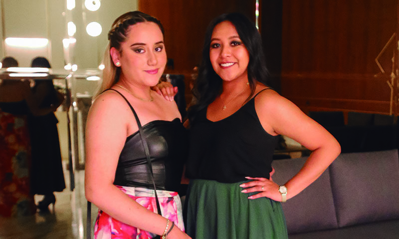 Carla Lizaola y Celic Hernández