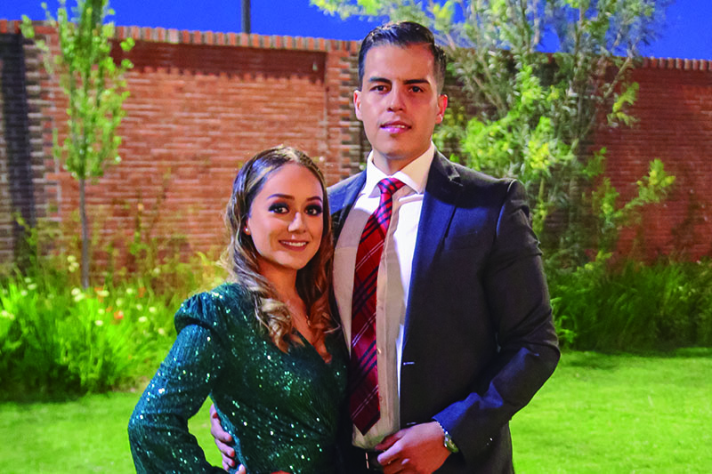 Paulina Santos y Omar Zamora (Fotos: Katia Montiel)