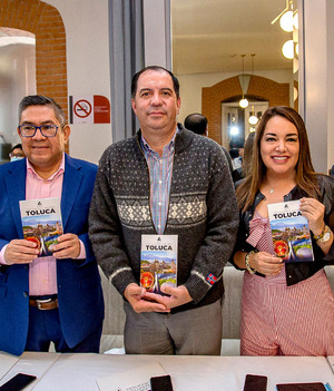 Sergio Villafuerte, Miguel Vargas, Jorge Pedraza, Andrea Montufar y Fernando Reyes