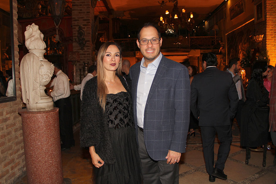 Adriana Nájar y Juan Carlos Gradilla.