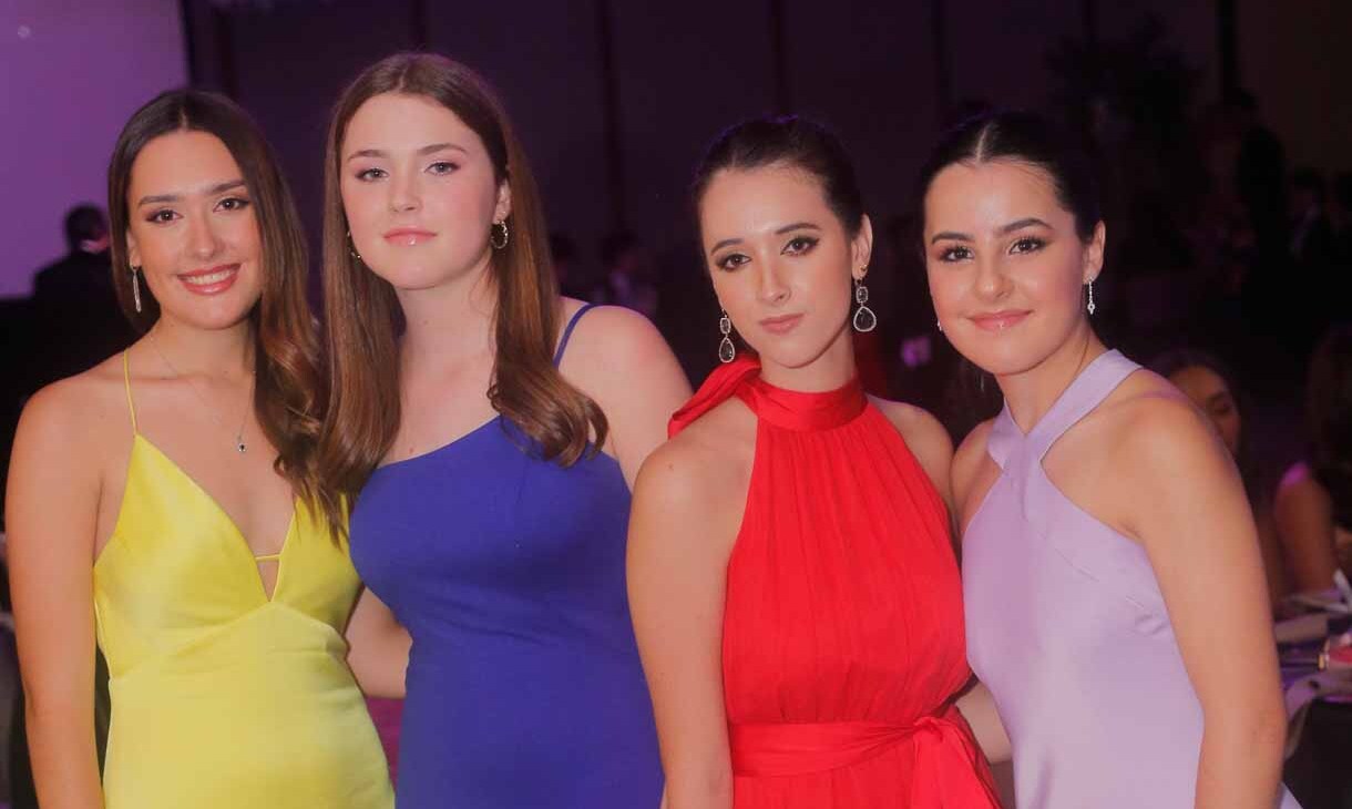 Paulina Guajardo, Lolina Lankenau, Eugenia Cueva y Luisina Pérez