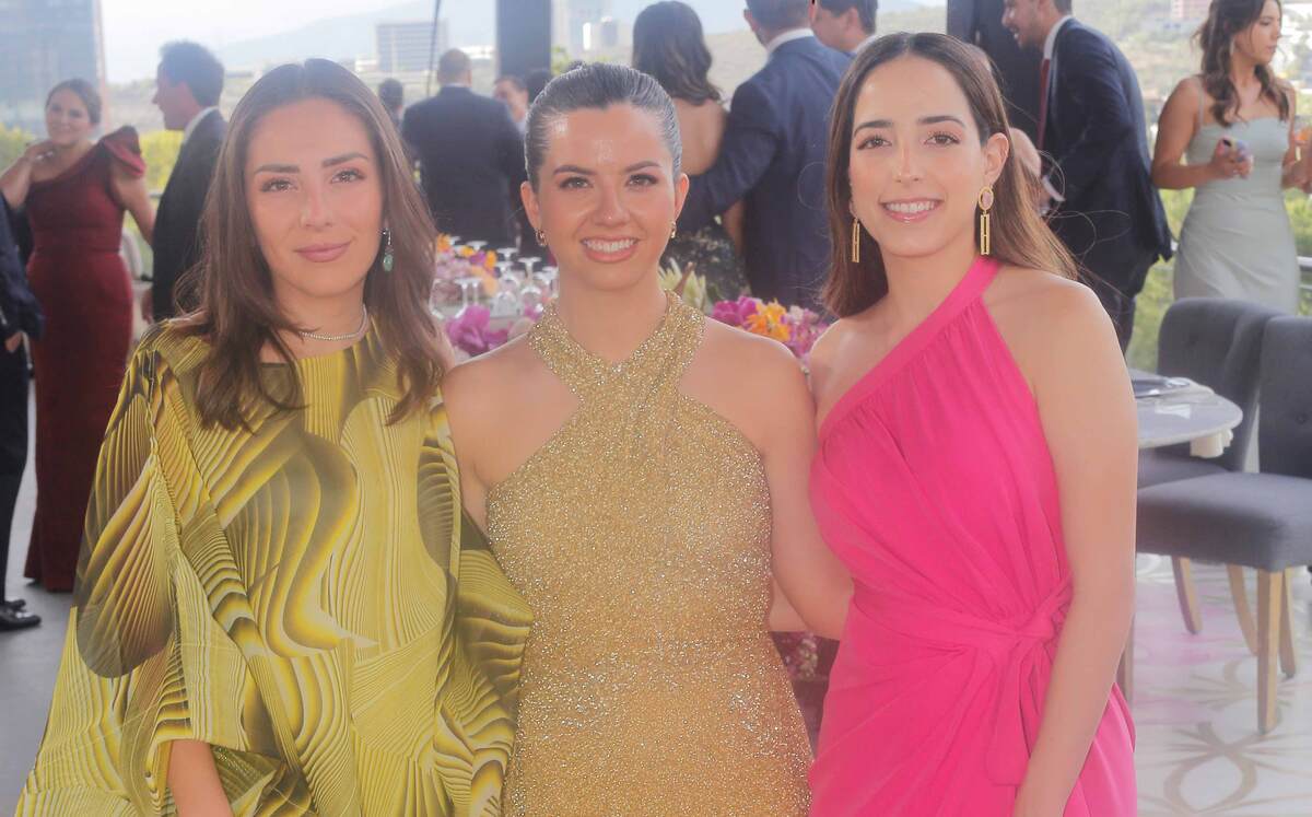 Carolina Bolio, Bárbara Rodríguez y Ana Karen Salinas