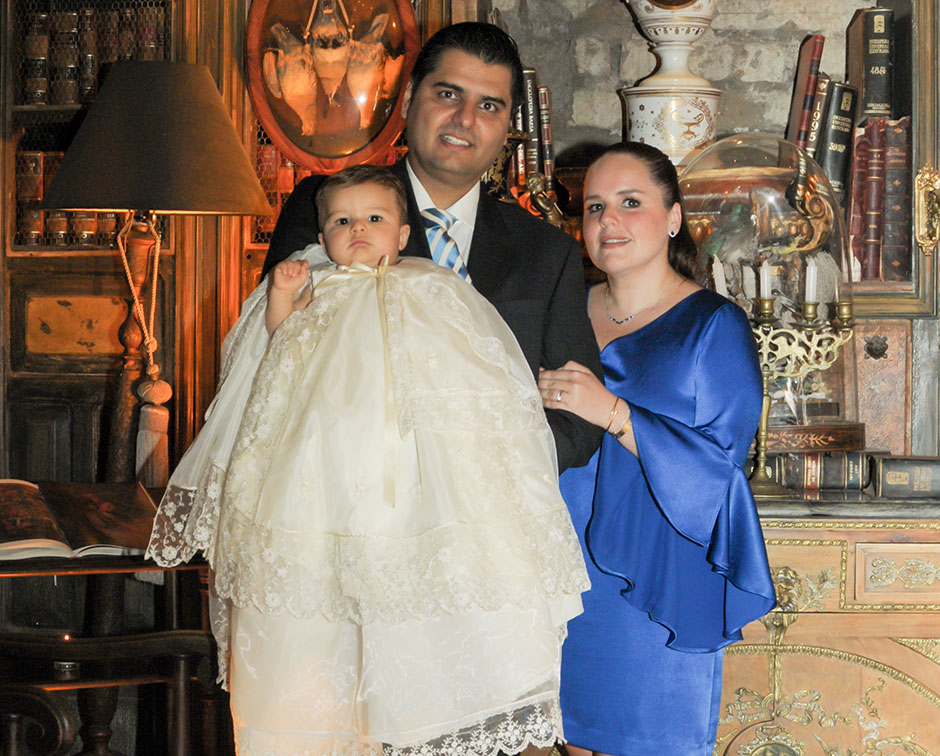 Danien Vázquez Corona, Javier Vázquez y Daniela Corona