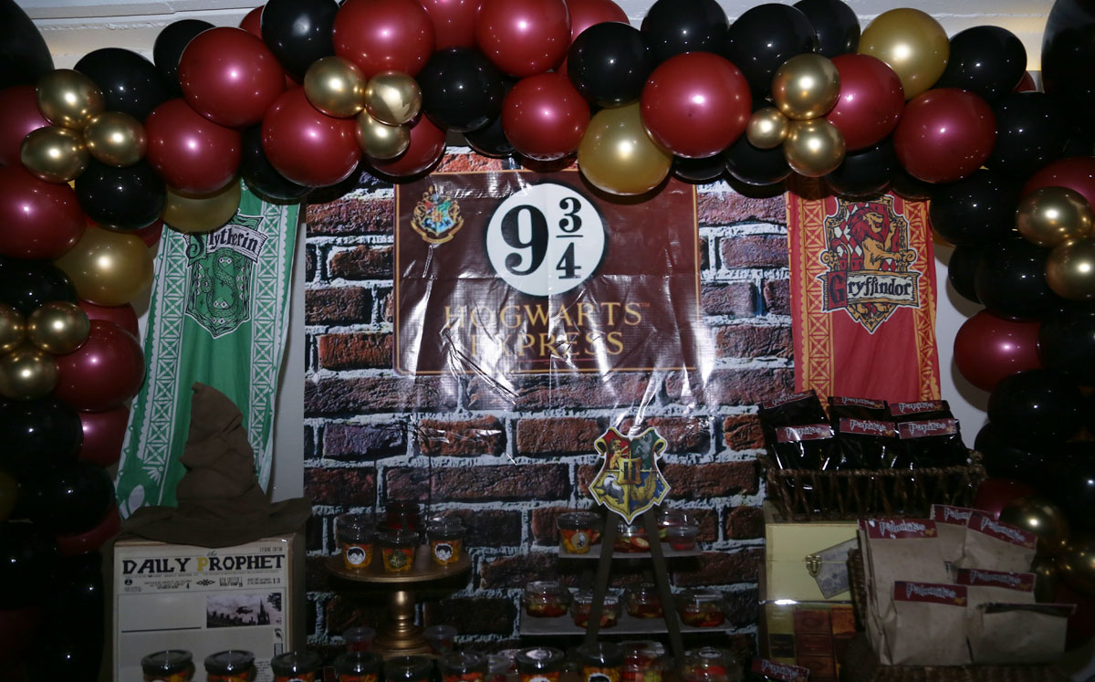 Decoración al estilo Hogwarts