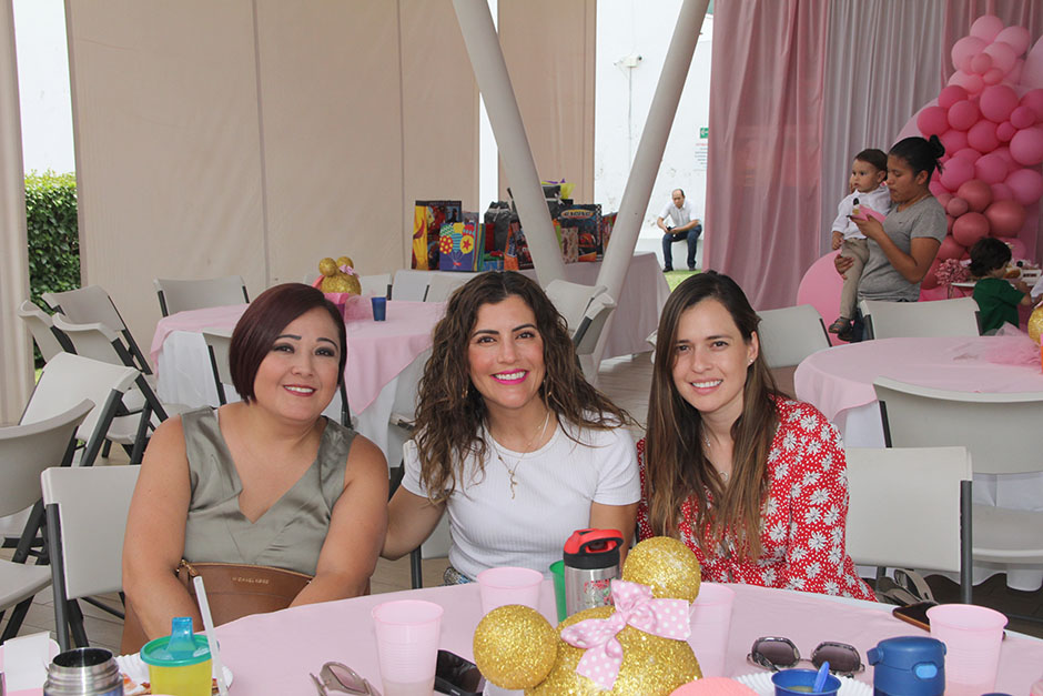Gabriela López, Vanessa Segovia y Carla Mejía.