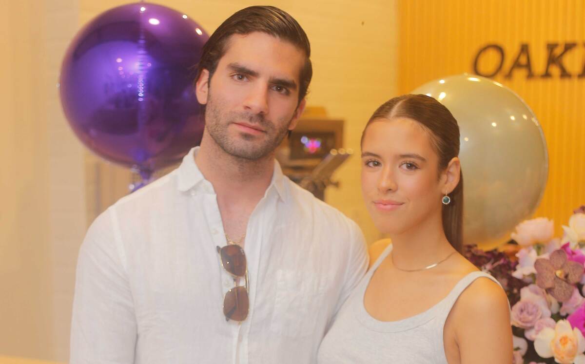 Kike Gómez Junco y Andrea Bueno
