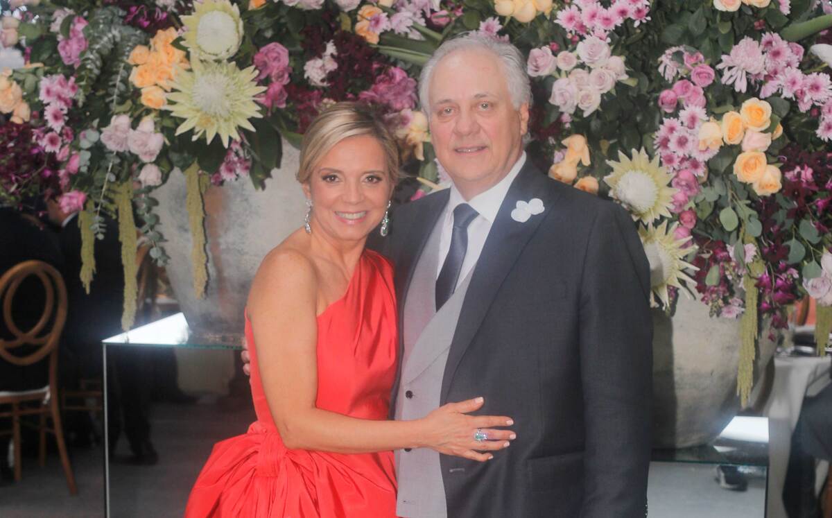 Papás de la Novia. Cecilia Rodríguez y Ricardo Kane
