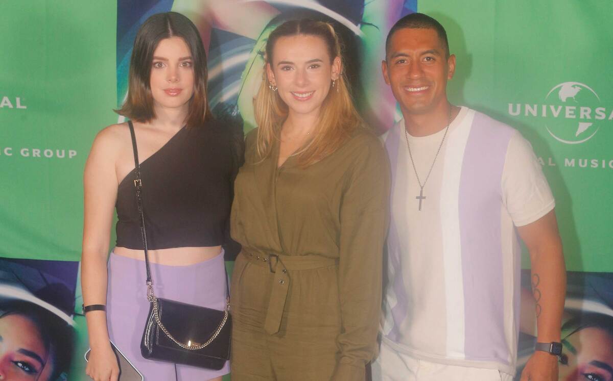 Paulina Verdirame, Pamela Verdirame y Eliud Pulido