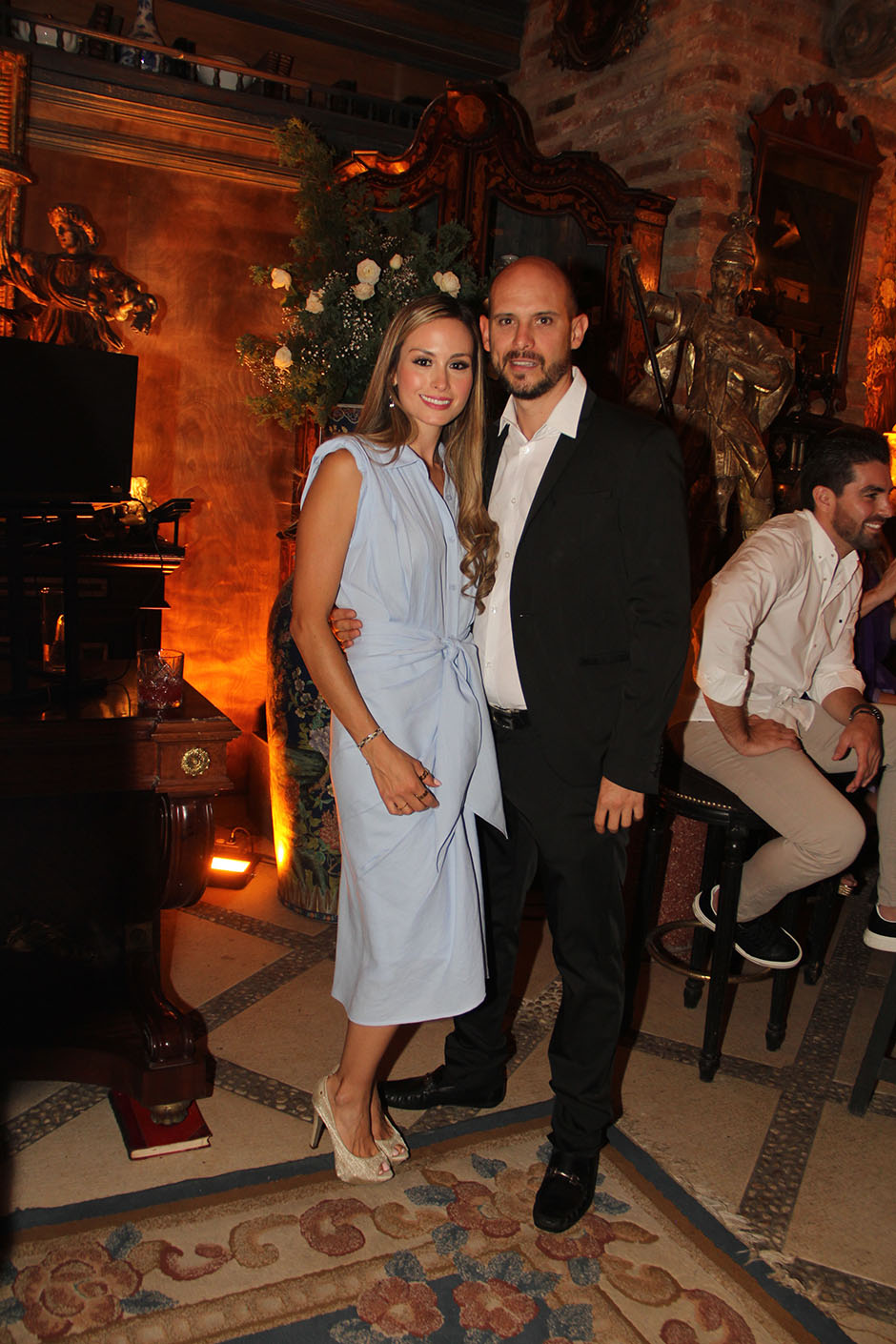 Rebeca Sifuentes y David de la Garza