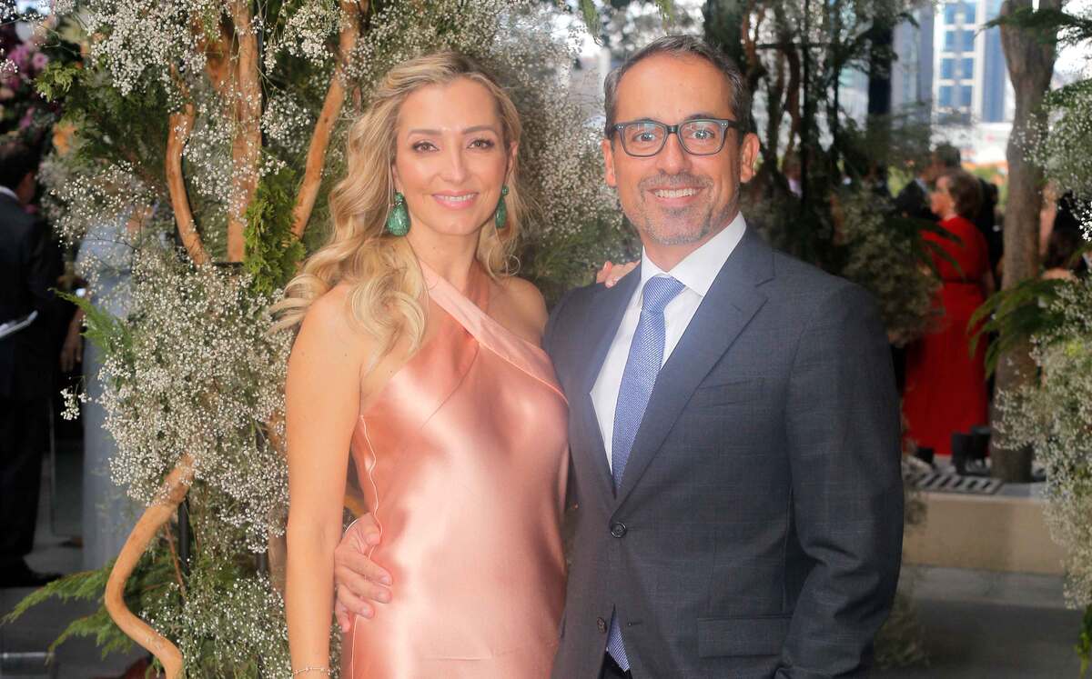 Vero Rodríguez de Clariond y Federico Clariond