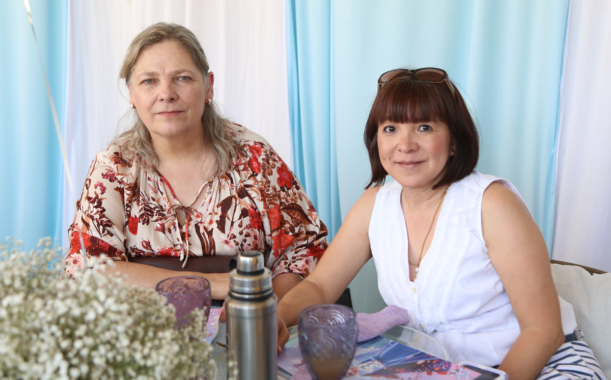 Patricia y Ángeles
