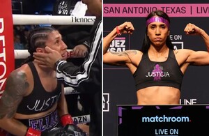 Alma Ibarra: Quién es la boxeadora que detuvo una pelea para ver a su hijo.