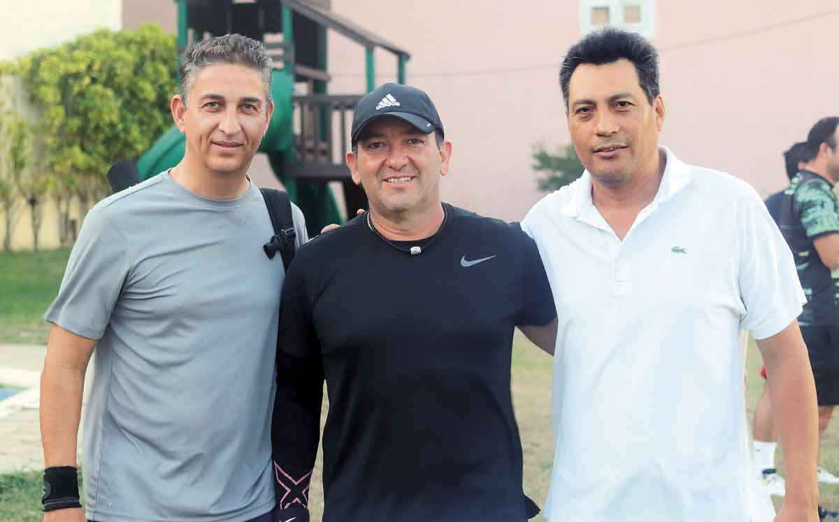 Alberto Miguel, Alberto Quiroga y Toño Reyes / Fotos: Dennis Hernández